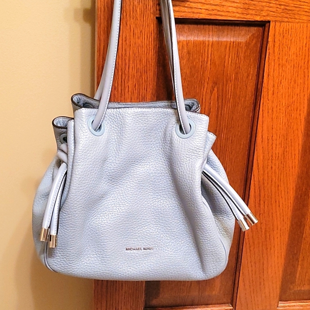 MK light blue purse
